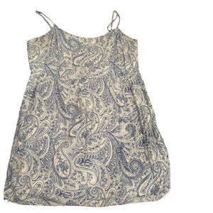 GAP Blue and White Paisley dress
